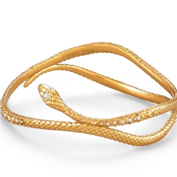 - Kendra Scott vintage bundle of three pieces snake  bracelet earrings & Ring 7 - Picture 10 of 14